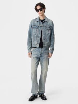 Denim Amiri Ma Trucker Jacket Panske Indigo | AVQN71839