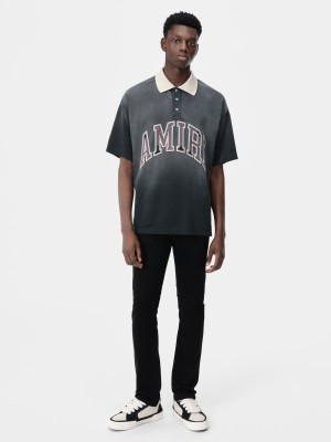 Denim Amiri Slash Slim Jean Panske Čierne | LQTX90485