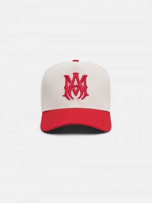 Klobuky Amiri Ma Canvas Hat Panske Červené | SPYF17509