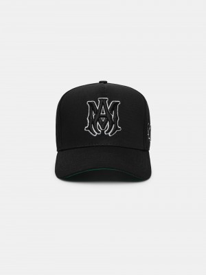 Klobuky Amiri Ma Staggered Full Canvas Hat Panske Čierne | SPET19845