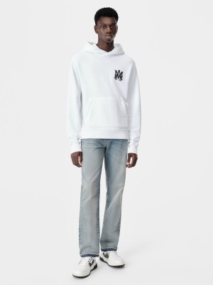 Mikiny Amiri Ma Core Logo Hoodie Panske Biele | ODPU95741