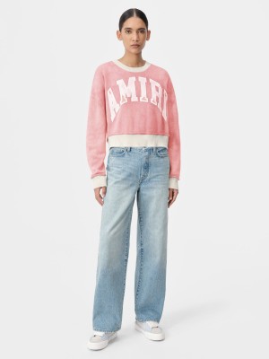 Mikiny Amiri Vintage Cashmere Crew Damske Ruzove | WBZE80641