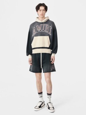 Mikiny Amiri Vintage Oversized Hoodie Panske Čierne | ECMI46350
