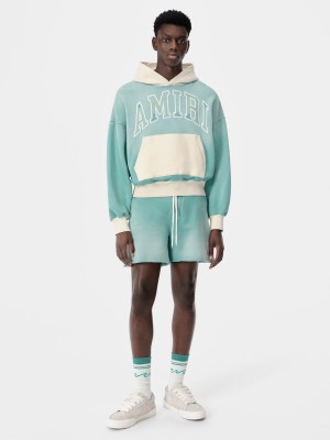 Mikiny Amiri Vintage Oversized Hoodie Panske Modre | VBXW96183