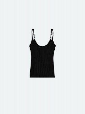 Pleteniny Amiri Vertical Tank Top Damske Čierne | IZBV57081