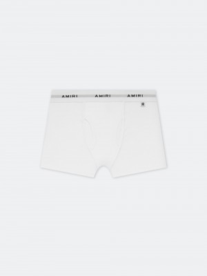 Slipy Amiri Briefs 2 Pack Panske Biele | XNJB87901