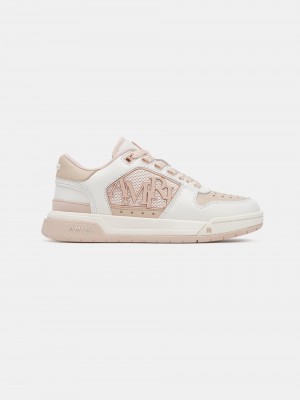 Tenisky Amiri Classic Low Damske Biele Ruzove | WSXO43251