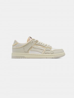 Tenisky Amiri Collegiate Skel-top Low Damske Biele | FOED09821