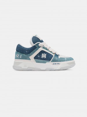Tenisky Amiri Crystal Ma-1 Damske Modre | YWLS40965