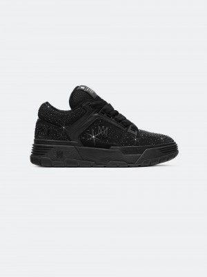 Tenisky Amiri Crystal Ma-1 Panske Čierne | TYUR49302