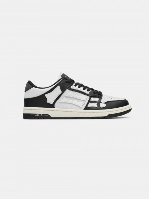 Tenisky Amiri Skel-top Low Damske Čierne Biele | JTEA84359