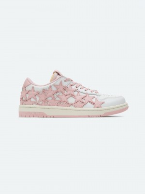 Tenisky Amiri Stars Low Damske Biele Ruzove | TPSE92164