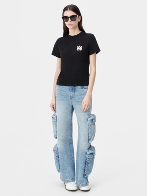 Tricko Amiri Ma Core Logo Tee Damske Čierne | FASJ96470