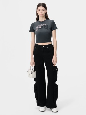Tricko Amiri Vintage Baby Tee Damske Čierne | DVHX21347