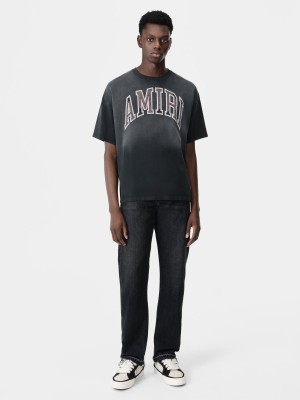 Tricko Amiri Vintage Oversized Tee Panske Čierne | DIYQ06945