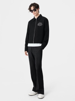 Vrchné Odevy Amiri Arts District Blouson Panske Čierne | RZKG36502