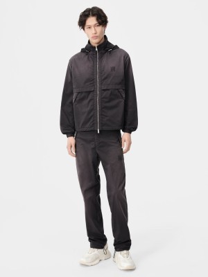 Vrchné Odevy Amiri Sunfaded Ma Windbreaker Panske Čierne | WCSO30789