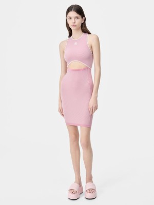 Športové Oblečenie Amiri Ma Seamless Cut-out Mini Dress Damske Ruzove | BNGL94638